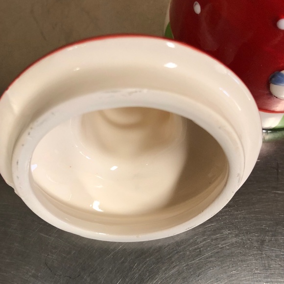 🎅🏻 SALE Royal Norfolk Christmas Santa Candy jar canister with lid, ceramic - Picture 8 of 11